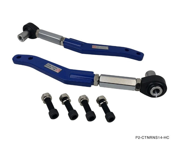Phase 2 Motortrend (P2M) Adjustable Curved Tension Rods - Nissan 240sx S14 (1995-1998)