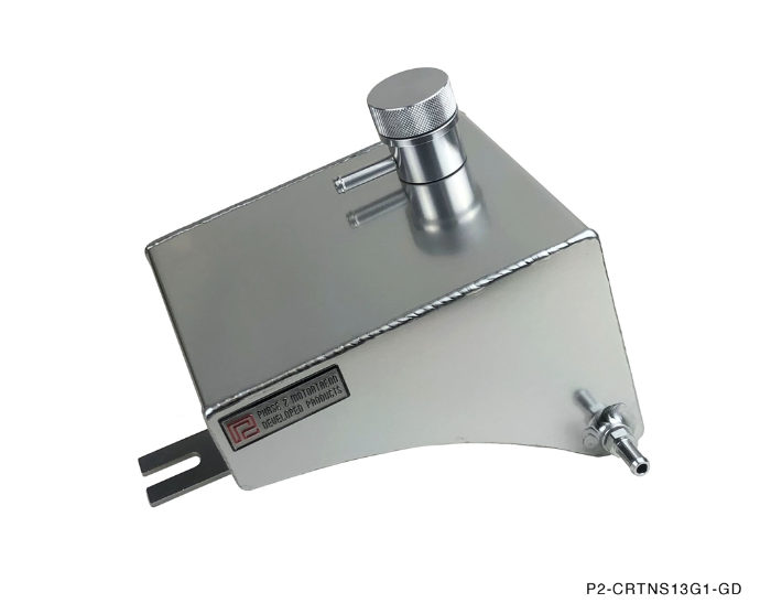Phase 2 Motortrend (P2M) Coolant Over Flow Reservoir Expansion Tank Reserve - Nissan Silvia S13 180sx 240sx (1989-1994)