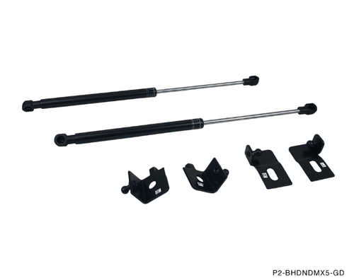 Phase 2 Motortrend (P2M) Black Series Engine Hood Bonnet Dampers Set - Mazda Miata ND (2016+)