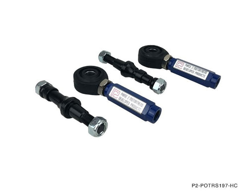 Phase 2 Motortrend (P2M) Adjustable PRO Outer Tie Rod Ends - Ford Mustang S197 (2005-2014)