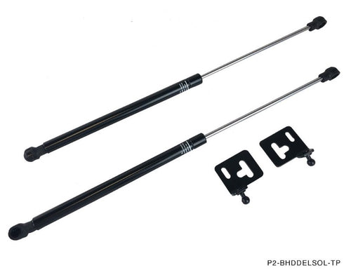 Phase 2 Motortrend (P2M) Black Series Engine Hood Bonnet Dampers Set - Honda Civic EG  (1992-1995)