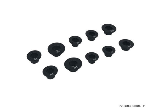 Phase 2 Motortrend (P2M) Subframe Rigid Collar Kit - Honda S2000 AP1 AP2 (2000-2009)