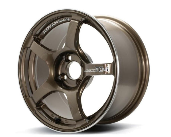 Advan Racing TC4 17x8.0 / 4x100 / +35mm Offset - Bronze Metallic