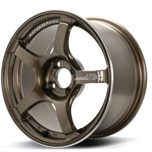 Advan Racing TC4 17x8.0 / 4x100 / +35mm Offset - Bronze Metallic