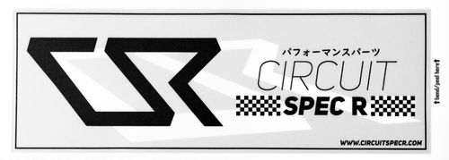 CSR Checkered Flag Decal