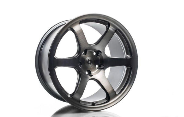 Titan 7 T-D6e 18x9.5 5x120 22mm - Hybrid Dark Machine - Single Wheel