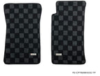 Phase 2 Motortrend (P2M) Checkered Flag Race Carpet Floor Mats - Mazda Miata NA NB (1990-2005)