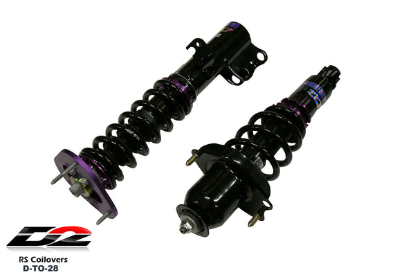 D2 Racing RS Series Coilovers - Toyota Corolla FWD (2009-2019)