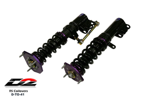 D2 Racing RS Series Coilovers - Toyota MR2 AW11 (1985-1986)