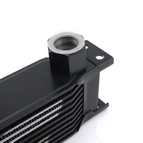 DC Sports Performance 10 Row Oil Cooler - Black - Universal