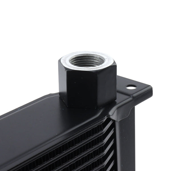 DC Sports Oil Cooler DC SPORTS 25 ROW UNIVERSAL OIL COOLER; BLACK