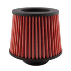 DC Sports Replacement Single Air Filter - 4" Inlet, Base 6", Top 5", 6"W, 6"H - Universal