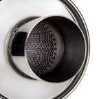 DC Sports Exhaust DC Sports Universal Round Muffler 2.5" Inlet 2.5" Outlet