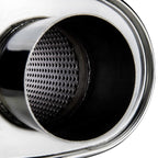 DC Sports Exhaust DC Sports Universal Oval Muffler 2.5" Inlet 2.5" Outlet