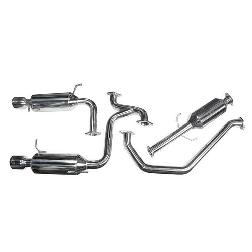 DC Sports Bolt-On Cat-Back Exhaust System - Hyundai Tiburon GT 2.7L (2003-2005)