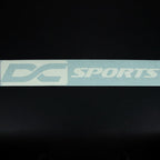 DC Sports Accessories DC Sports White Die Cut Sticker