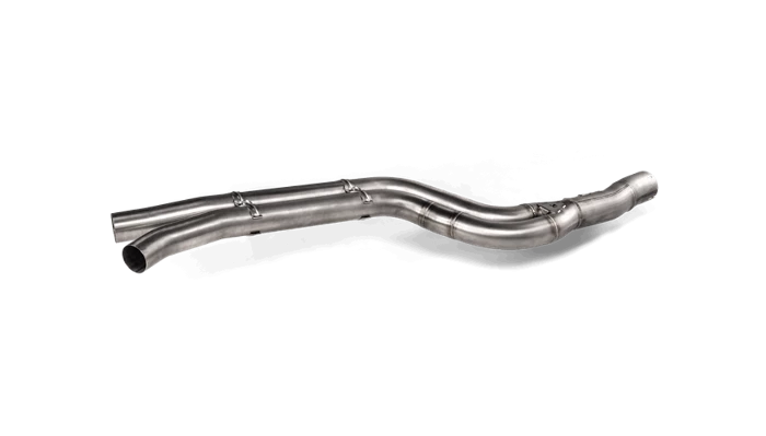 Akrapovic Evolution Link Pipe Set - Toyota Supra (A90) w/o OPF/GPF (2019+) - (No Hardware Included)