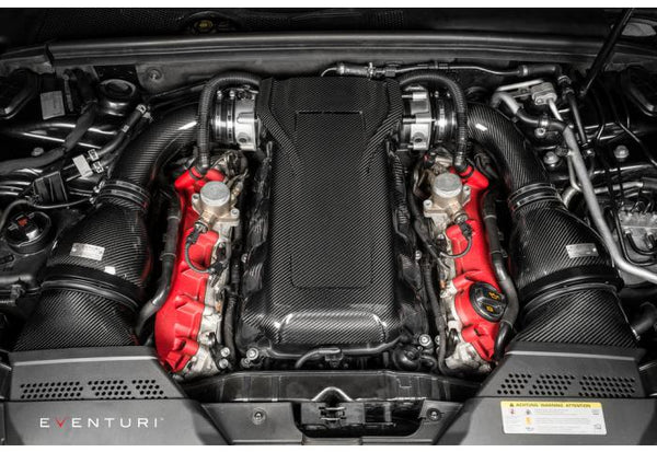 Eventuri Black Carbon Fiber Engine Cover - Audi RS5 / RS4 (B8)