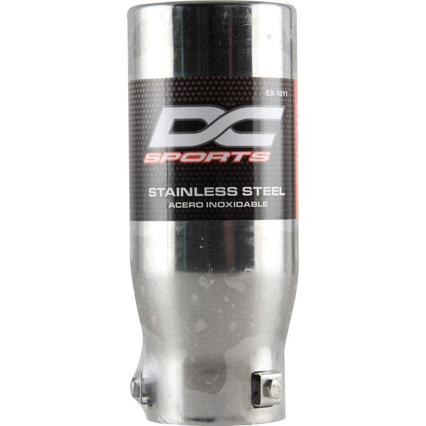 DC Sports Exhaust DC Sport Polished Stainless Universal Bolt On Exhaust Tip 2.875" Inlet 3.75" Outlet