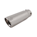 DC Sports Exhaust DC Sport Polished Stainless Universal Bolt On Exhaust Slant Cut Tip 3.75" Inlet 4.5" Outlet