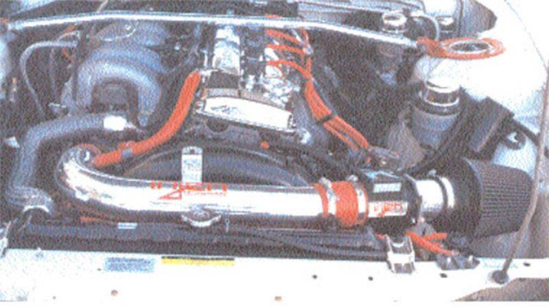 Injen IS Short Ram Cold Air Intake System (Polished) - Nissan 240SX 1995-1996