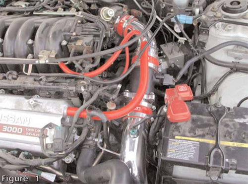 Injen RD Cold Air Intake System CAI - Polished - Nissan Maxima A33 V6 3.0L (2000-2001)