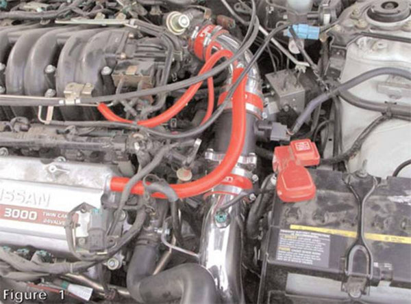 Injen RD Cold Air Intake System CAI - Polished - Nissan Maxima A33 V6 3.0L (2000-2001)