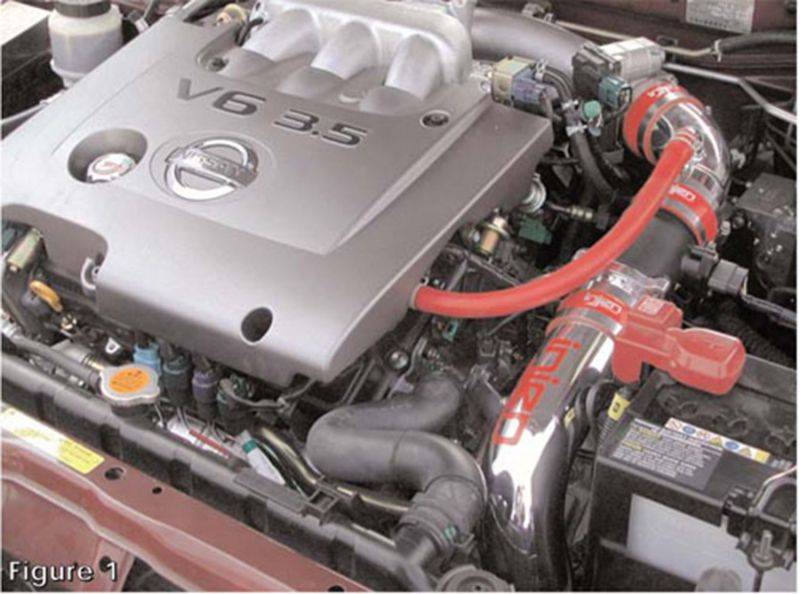 Injen RD Cold Air Intake System CAI - Polished - Nissan Maxima A33 V6 3.0L (2002-2003)