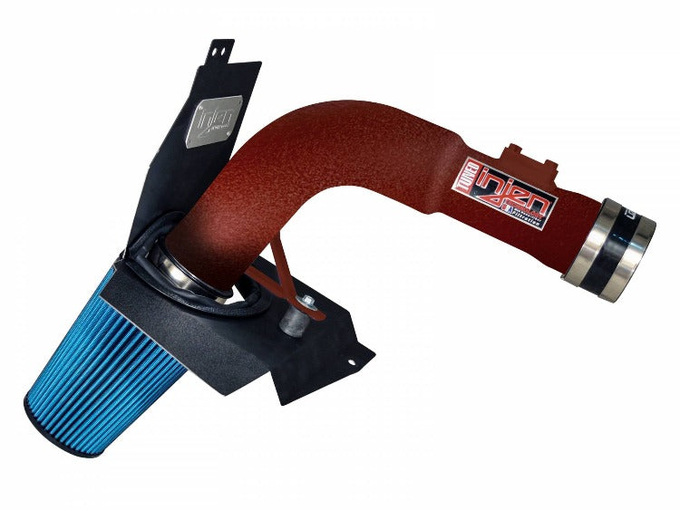 Injen SP Cold Air Intake System (Wrinkle Red) - Subaru WRX STI 2015-2017
