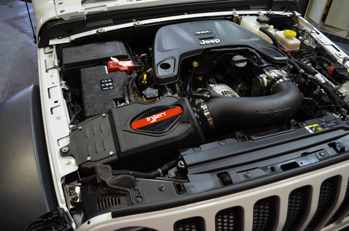 Injen EVOLUTION Cold Air Intake System (Dry Air Filter) - Jeep Wrangler JL 2018-2025 / Jeep Wrangler JL 2020-2023 / Jeep Gladiator JT 2020-2025