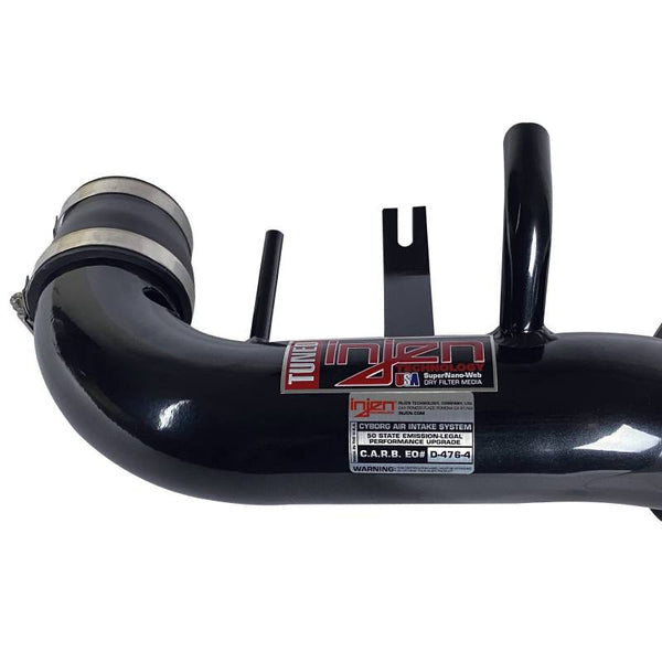 Injen IS Series Short Ram Air Intake System w/  Heat Shield - Black - Acura RSX Base (2002-2006)