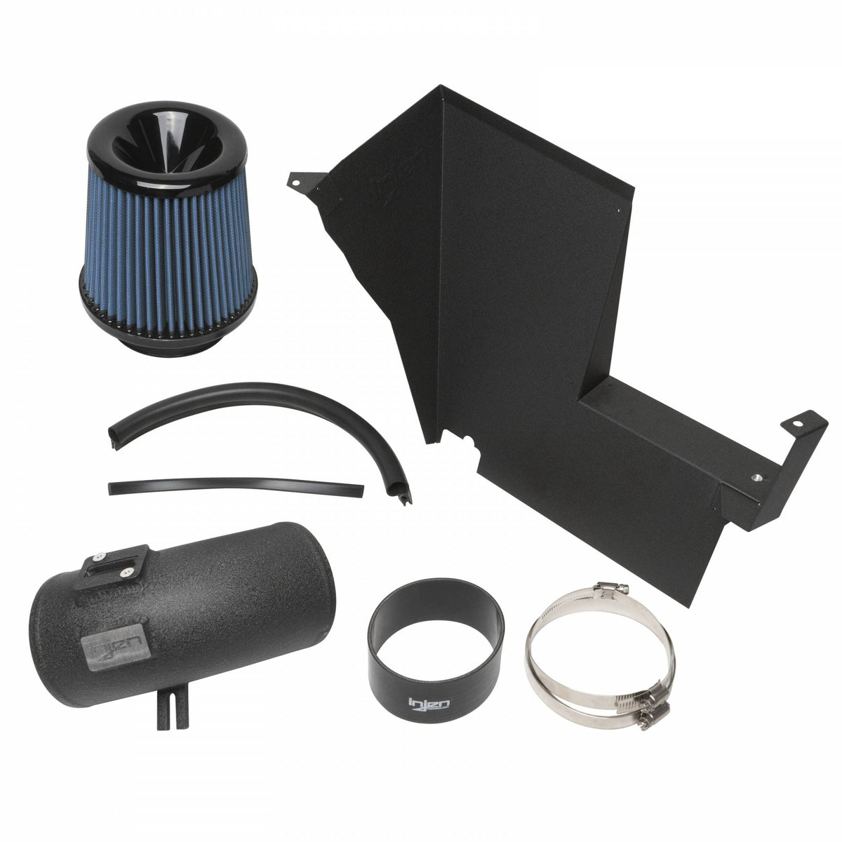Injen SP Short Ram Cold Air Intake System (Wrinkle Black) - BMW M240i / M240i xDrive 2022-2025 / BMW M340i / M340i xDrive 2020-2024 / BMW M440i / M440i xDrive 2021-2025 / BMW M440i xDrive Gran Coupe 2022-2025