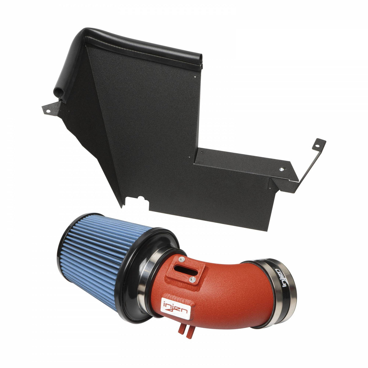 Injen SP Short Ram Cold Air Intake System (Wrinkle Red) - BMW M240i / M240i xDrive 2022-2025 / BMW M340i / M340i xDrive 2020-2024 / BMW M440i / M440i xDrive 2021-2025 / BMW M440i xDrive Gran Coupe 2022-2025