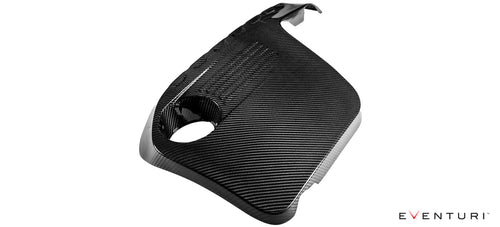 Eventuri Black Carbon Fiber Engine Cover - BMW F80 F82 F83 M3 M4 S55