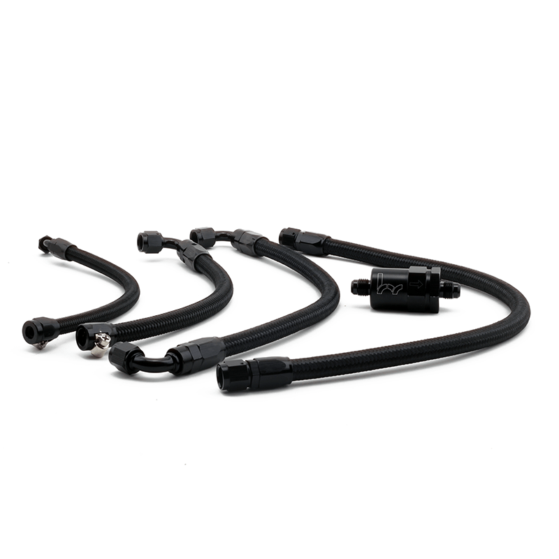 HYB-FLK-01-06 - Hybrid Racing K-Series Swap Tucked Fuel Line Kit ...