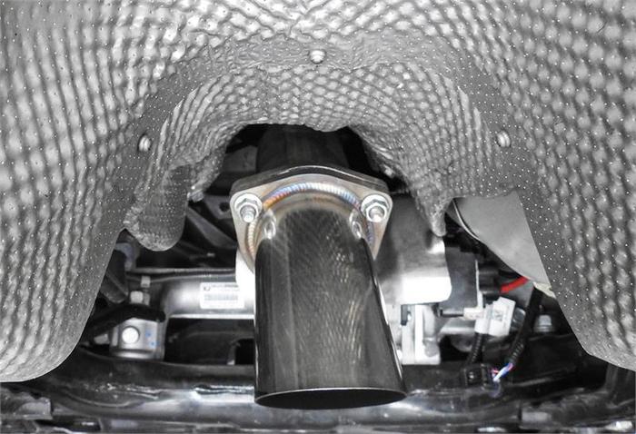 HC10-DP-TD - PRL 3" Exhaust Turndown w/o Hardware - Honda Civic 1.5T (2016-2021) - Product gallery image 5