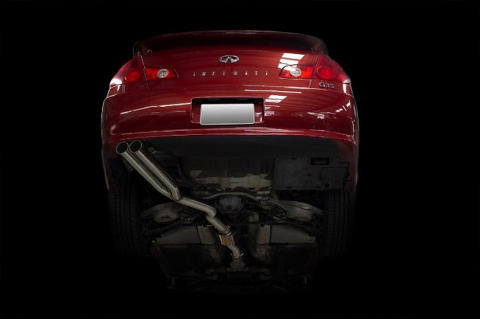 ISR Performance Stainless Steel EP Dual Tip Exhaust System - Infiniti G35 Sedan RWD (2005-2006)