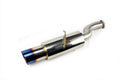 IS-GT-GEN38-BT - ISR 3" GT Single Exhaust w/ Burnt Tip - Hyundai Genesis Coupe 3.8L V6