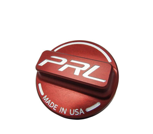 PRL Motorsports Billet Aluminum Oil Cap - Anodized Red - Universal Honda