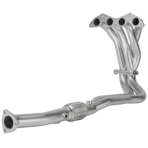 DC Sports 2pc Ceramic 4-2-1 Exhaust Manifold Header - Honda Civic EX 1.7L (2001-2005)