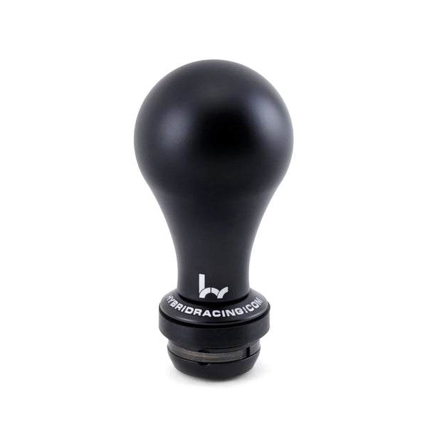 Hybrid Racing Shift Knob & Shift Boot Collar Combo - Black & Black - M10x1.5 thread