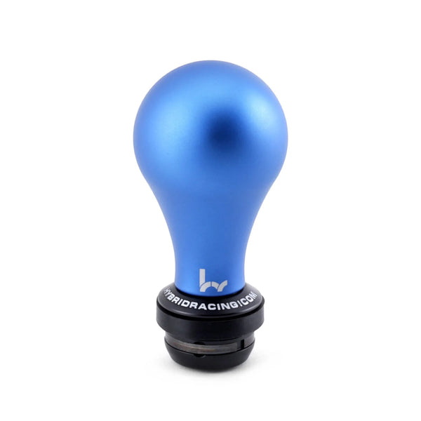 Hybrid Racing Shift Knob & Shift Boot Collar Combo - Dust Blue & Black - M10x1.5 thread