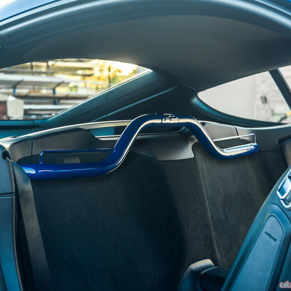 VR Performance Bolt-In Harness Bar - Matte Black - Porsche Cayman S | GT4 [981] (2005-2008)