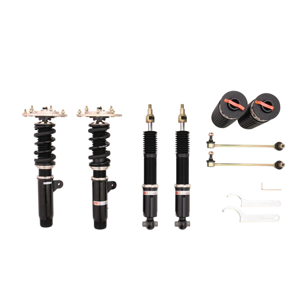 I-68-BR - BC Racing BR Coilovers - BMW F80 F82 M3 M4 w/ EDC 5 Bolt (2015-2020)