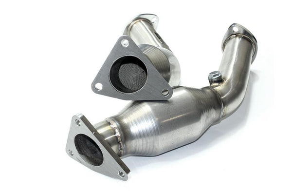 ISR Performance High Flow Cats (Catalytic Converters) - Nissan Z34 (2009-2020)