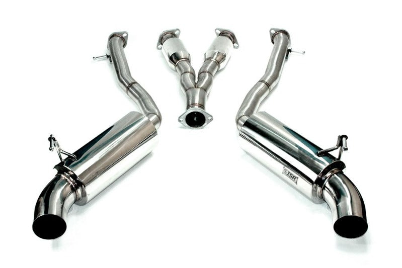 IS-ST-Z34 - ISR Stainless Steel Street Exhaust System - Nissan 370Z Z34 (2009+)