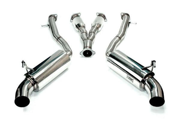 ISR Performance Stainless Steel Street Exhaust System - Nissan 370Z Z34 (2009+)