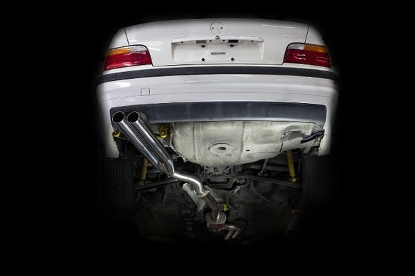 ISR Performance Series II EP Dual Resonated Modular Cat Back Exhaust System - BMW E36 3 Series