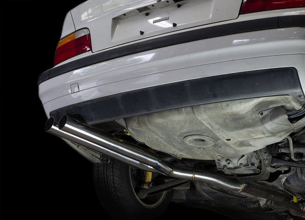 ISR Performance Series II EP Dual Resonated Modular Cat Back Exhaust System - BMW E36 3 Series