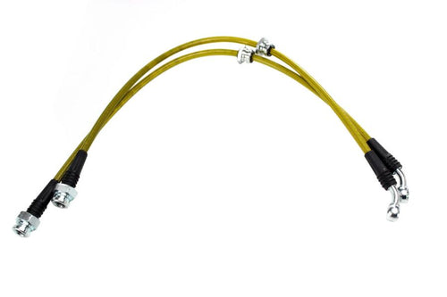 ISR Performance Stainless Steel Braided Front Brake Lines - Nissan 240sx S13 S14 (1989-1998)